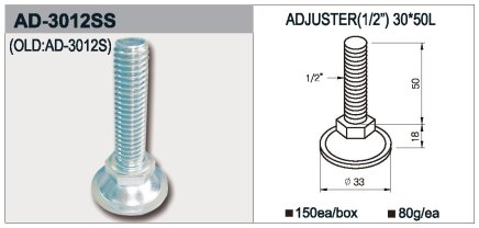 Rektifikační šroub typ AD-3012ISM