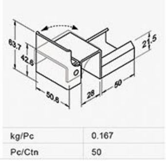 Sklopná spojka k trati PM-4010SK - 1